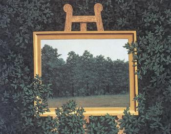 Rene Magritte : the waterfall